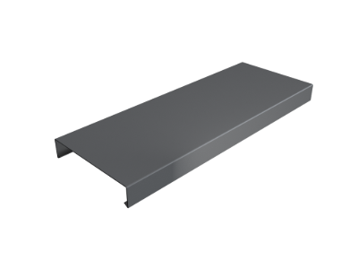 260mm Aluminium Coping for 200mm Wide Wall (391-440x2mm Girth)