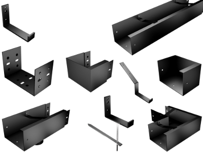 Pressed Aluminium Guttering