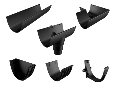 Deep Beaded Half Round