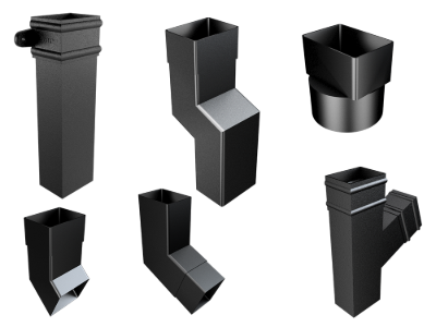 Rectangular Downpipes