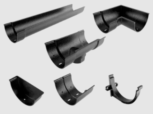 114mm Deep Beaded Half Round