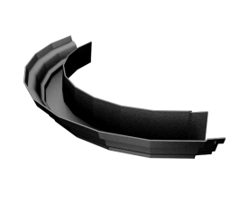 150x100mm Cast Moulded Ogee Gutter Facetted Radius 1.00m