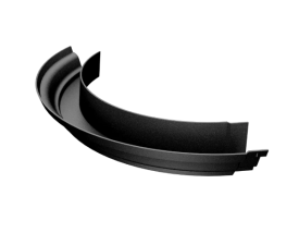 150x100mm Cast Moulded Ogee Gutter True Radius 1.00m