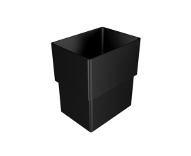 101x76mm Rect (Rad Edge) Swaged Downpipe Connector