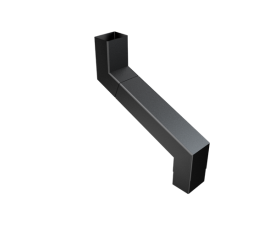 101x76mm Rect (Rad Edge) F-Joint 2 Pt S/n 151-400mm Proj