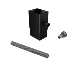 101x76mm Rect (Rad Edge) F-Joint Water Butt Deflector Kit