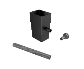 101x76mm Rect (Rad Edge) Swaged Water Butt Deflector Kit