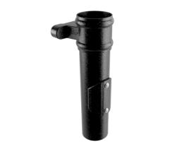 63mm Dia Cast Eared Collar Access Pipe 0.30m