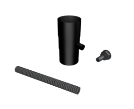 63mm Dia Swaged Water Butt Deflector Kit