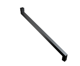 76mm Sq (Sq Edge) Cast Collar 2 Pt S/neck 1251-1500mm Proj