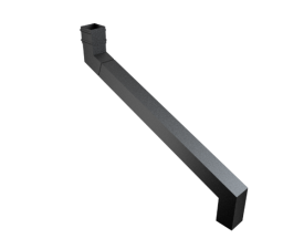 76mm Sq (Sq Edge) Cast Collar 2 Pt S/neck 401-750mm Proj