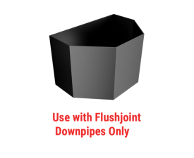 Apollo Pressed Hopper - 70mm Dia Outlet