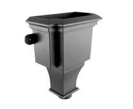 Claudia Cast Hopper - 101mm Dia Outlet 30mm Standoff