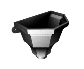 NERO CAST HOPPER HEAD C/W 101MM DIA OUTLET