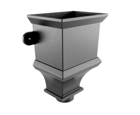 Victrix Cast Hopper - 101x76mm Rect Outlet Flushfit