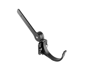 114mm Cast Deep Beaded Half Round Side Fix Rafter Bkt