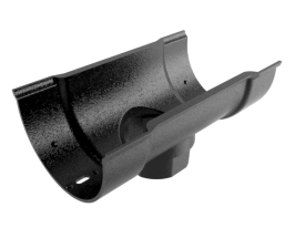 114mm Cast Deep Beaded Half Round 101mm Dia Outlet