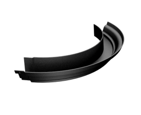 125x100mm Cast Moulded Ogee Gutter True Radius 1.00m