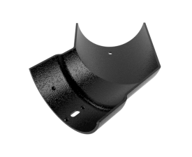 114mm Cast Half Round Ext Angle 135°