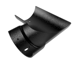 100mm Cast Half Round Ext Angle 90°