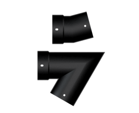 100mm Cast Half Round Non Std Angle