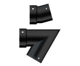 100mm Cast Victorian Ogee Non Std Angle