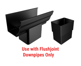 100x75mm Vintage Ogee 101x76mm Rect Flush Joint Outlet