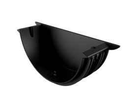 125mm Beaded Half Round Stopend c/w Gasket