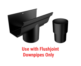 125x100mm Vintage Ogee 101mm Dia F-J Olet & Connector-D/Fix