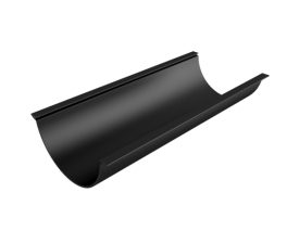 150mm Beaded Half Round Gutter 1.00m