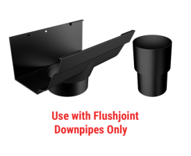 150x100mm Vintage Ogee 101mm Dia F-J Olet & Connector-D/Fix