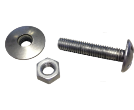 M6x20mm Nut, Bolt & Washer - Each