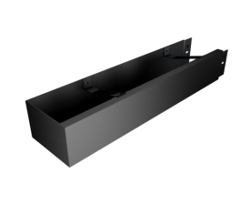 150x100mm Joggle Joint Box Gutter 2.96m c/w Stopend