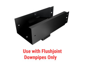 150x150mm Joggle Joint Box Gutter 70mm Sq Flush Joint Outlet