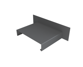 410mm Wide Wall Coping Abutment Stopend