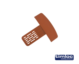 Ambi-Verge eaves starter terracotta - Pack of 1