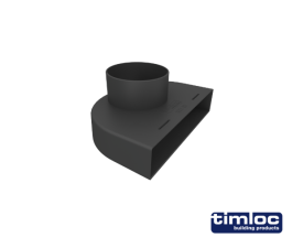 Slate Vent Inline Adapter - Pack of 10