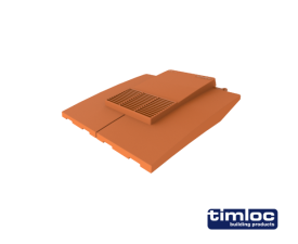 Plain Tile Vent Terracotta Multi - Pack of 14