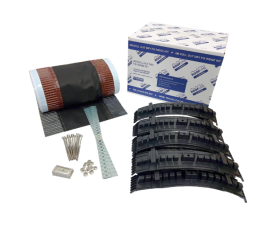 Dry Ridge Kit Black 10m - Integrated Clips - Single Pack